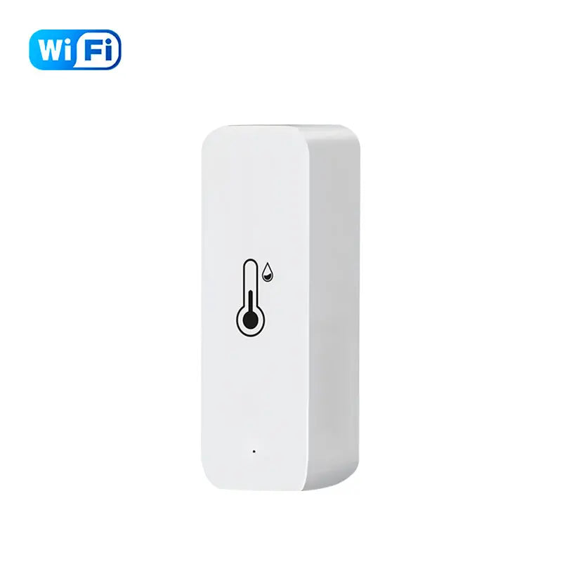 Tuya wifi/zigbee sensor de temperatura e umidade termômetro interno controle de vida inteligente para trabalho em casa com alexa google assistente