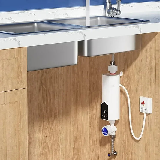 Aquecedor de água instantâneo 220v 3000w-5500w aquecedores elétricos portáteis para banheiro chuveiro de água quente e aquecimento de cozinha doméstica