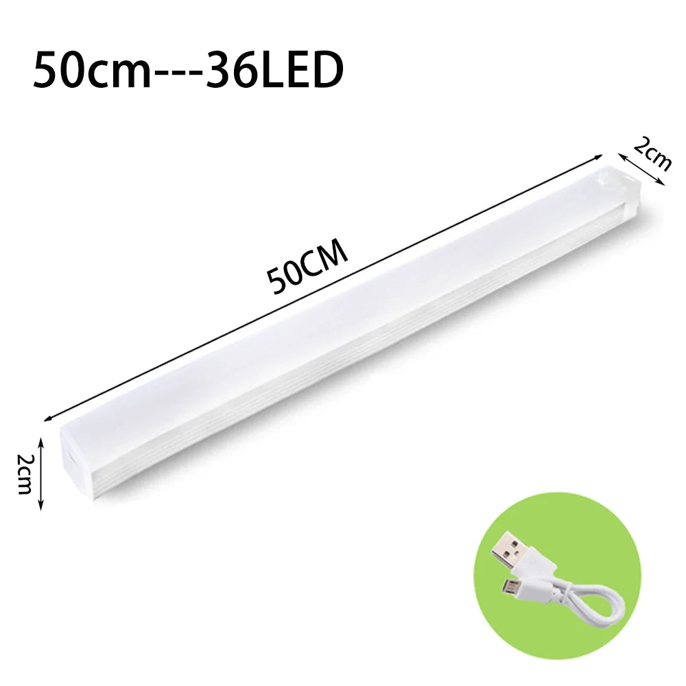 Sem fio LED Sensor de Movimento Luz, Luz Noturna, Tipo C Recarregável, Gabinete, Wardrobe Lamp, Backlight Escada, Cozinha