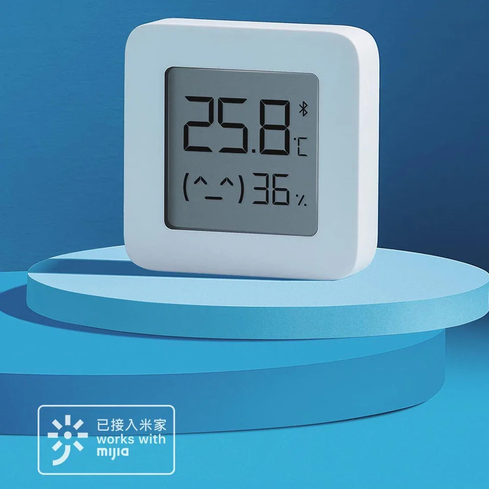 XIAOMI Mijia Bluetooth Termômetro 2 Sem Fio Inteligente Elétrico Higrômetro Digital Termômetro Funciona com Bateria