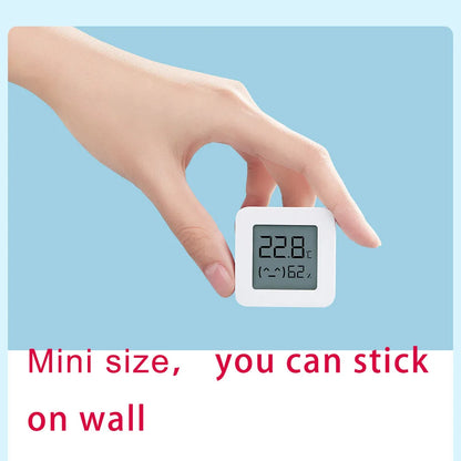 XIAOMI Mijia Bluetooth Termômetro 2 Sem Fio Inteligente Elétrico Higrômetro Digital Termômetro Funciona com Bateria
