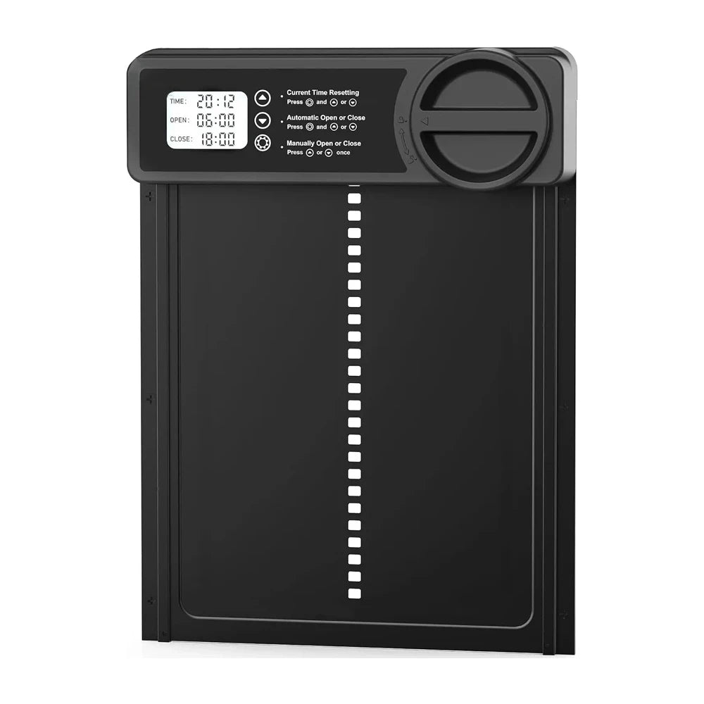 Porta automática de galinheiro, temporizador inteligente, abridor elétrico de alumínio, porta de galinheiro, fazenda, ferramenta de gerenciamento automático