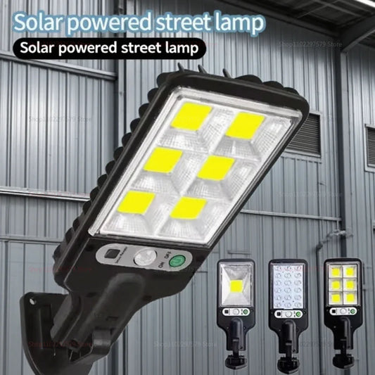 2025 luzes de rua solares ao ar livre casa rural totalmente automático led detecção super brilhante à prova dwaterproof água segurança jardim caminho lâmpada