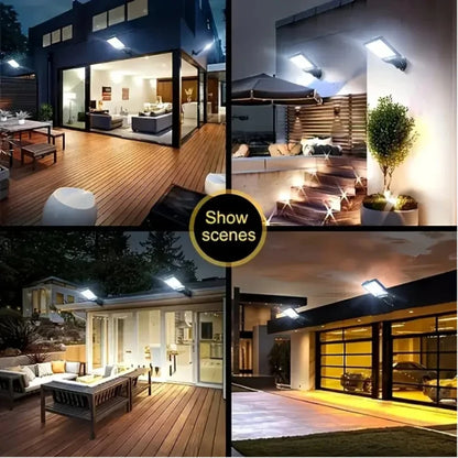 1 pc solar ao ar livre conduziu a luz de parede com indução impermeável do corpo humano para jardim terraço garagem pátio e iluminação pública