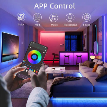 Faixa de led neon usb rgb, 1m, 2m, 3m, 5m, wi-fi, 5v, funciona com aplicativo tuya/smart life/alexa para jogos, casa, iluminação de decoração neon