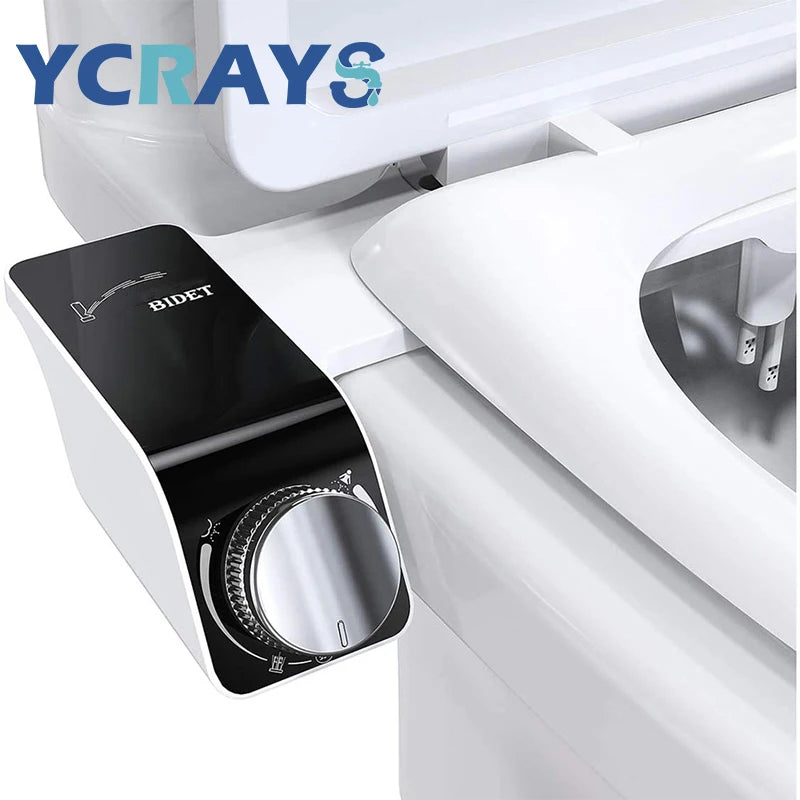 Acessório para assento de vaso sanitário, bidê, não elétrico, autolimpante, bicos duplos, misturador de água quente e fria, acessórios de banheiro para mulheres, pulverizador