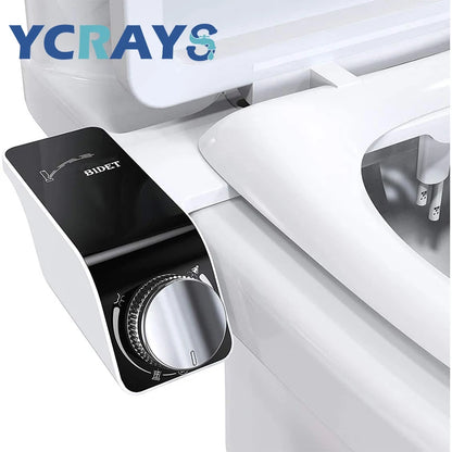 Acessório para assento de vaso sanitário, bidê, não elétrico, autolimpante, bicos duplos, misturador de água quente e fria, acessórios de banheiro para mulheres, pulverizador