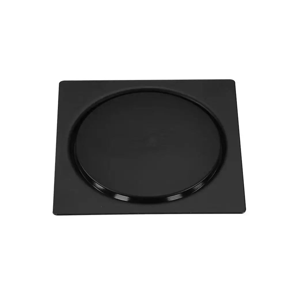 Dreno de chuveiro quadrado removível, tipo imprensa, à prova de ferrugem, coletor de cabelo, anti-odor, inserção telhada, banheiro, filtro de cabelo