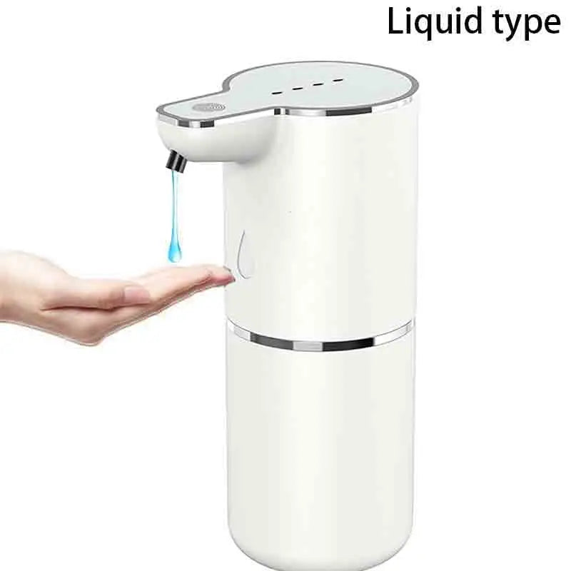 Dispensador de sabão automático 360ml, sem toque, tipo c, usb, recarregável, elétrico, à prova d'água, espuma/dispensador de líquido