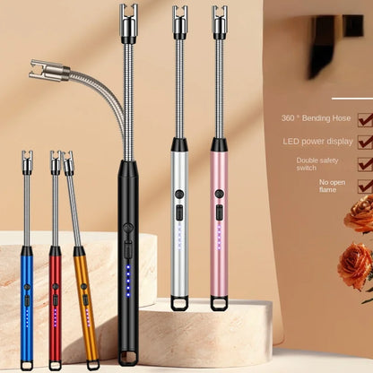 Ignição ignição de pulso de arco recarregável mosquete cozinha isqueiro vela USB fire stick
