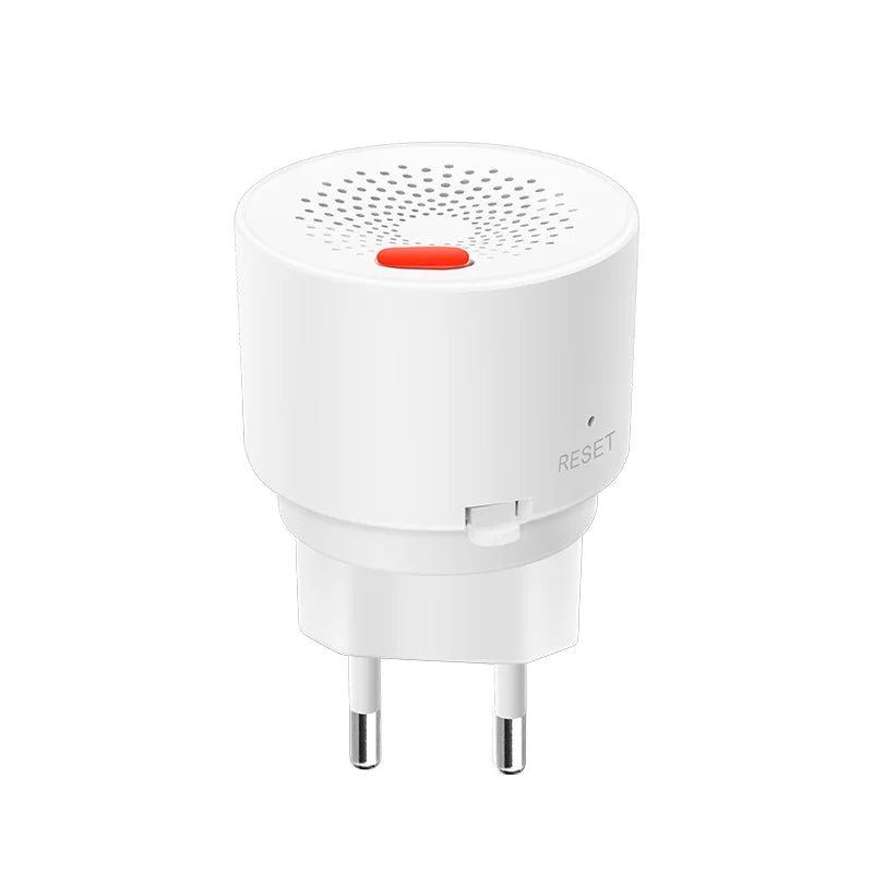 Tuya inteligente wifi sensor de gás natural combustível doméstico detector de vazamento de gás lpg proteção de segurança contra incêndio com alexa google